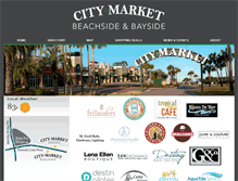 Tablet Screenshot of citymarketdestin.com